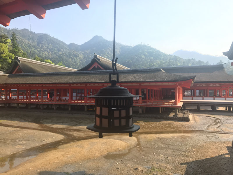 Ilha de Miyajima  Templo Itsuku-shima Jinja Hiroshima
