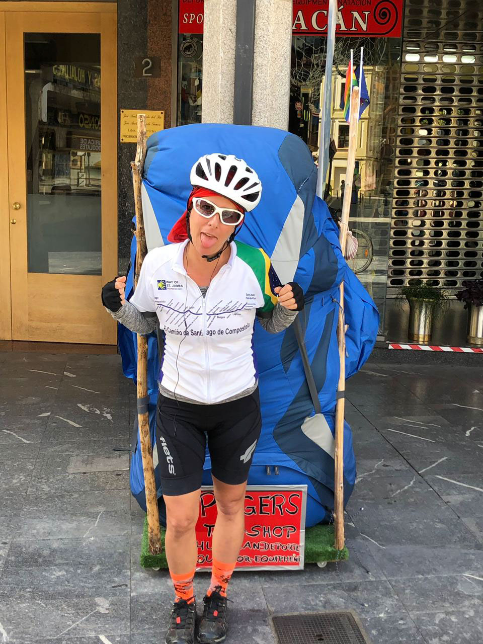 Peregrino Caminho de Santiago