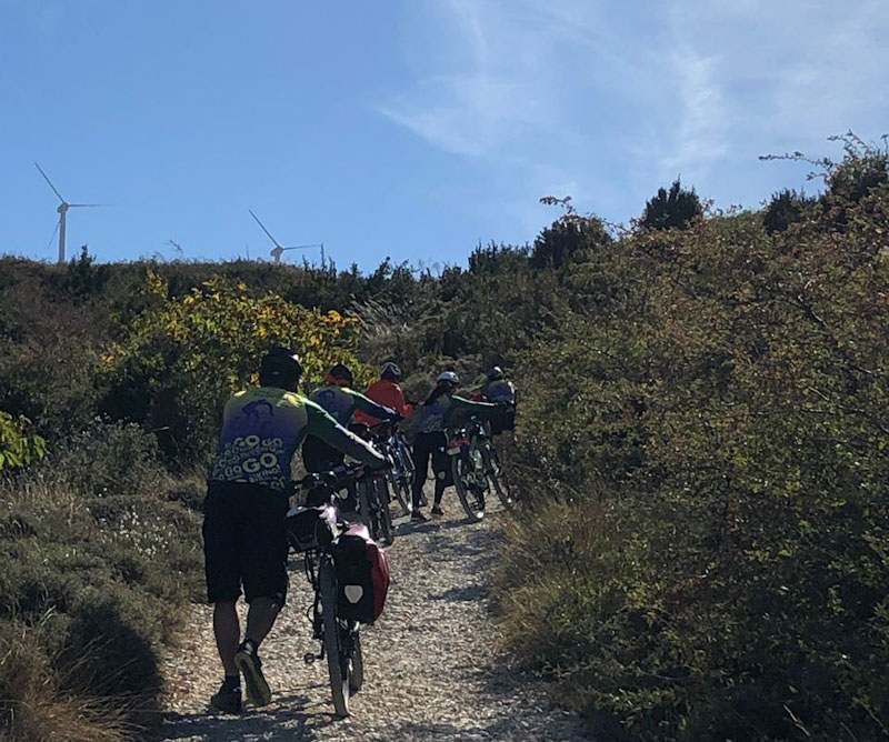 Caminho de Santiago de bike 