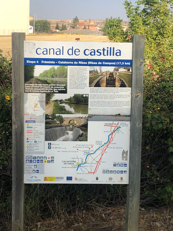 Canal de Castilla Espanha
