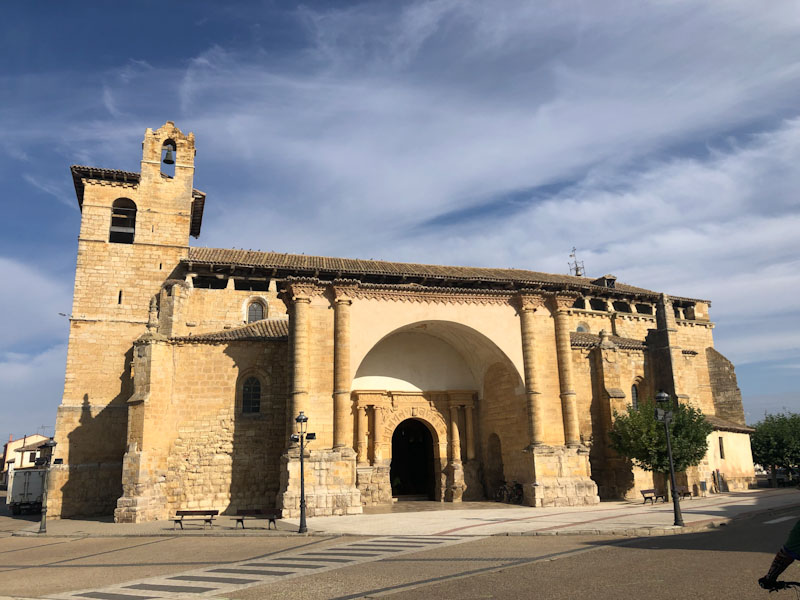 Iglesia de San Pedro Caminho de Santiago