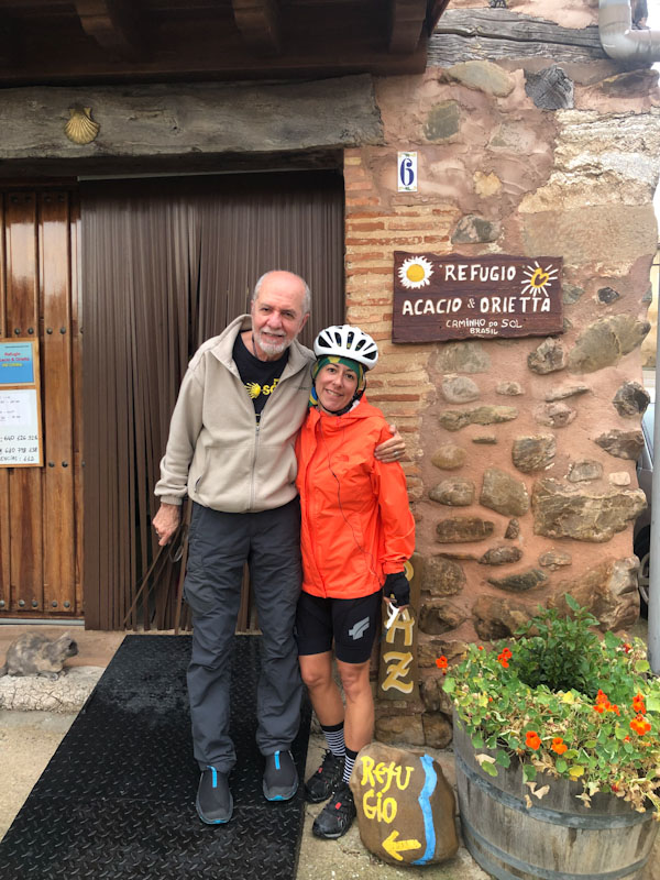 Refugio Acacio e Orietta Caminho de Santiago