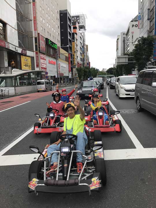 Mario Bros - Mario Kart Tóquio japão