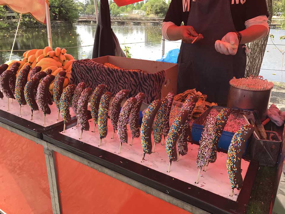 comida de rua no japão