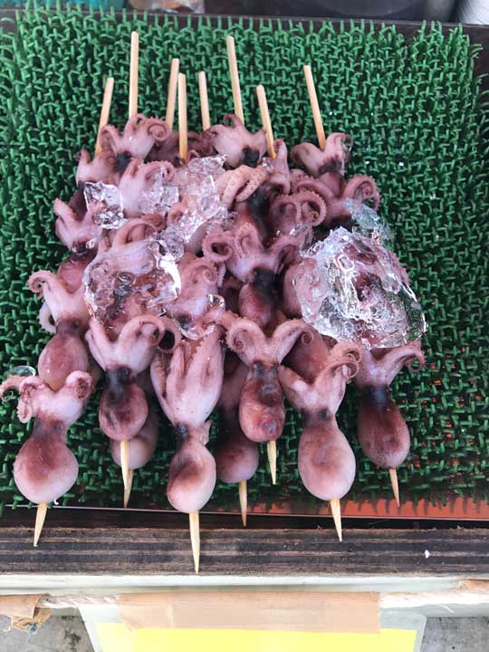 comida de rua no japão