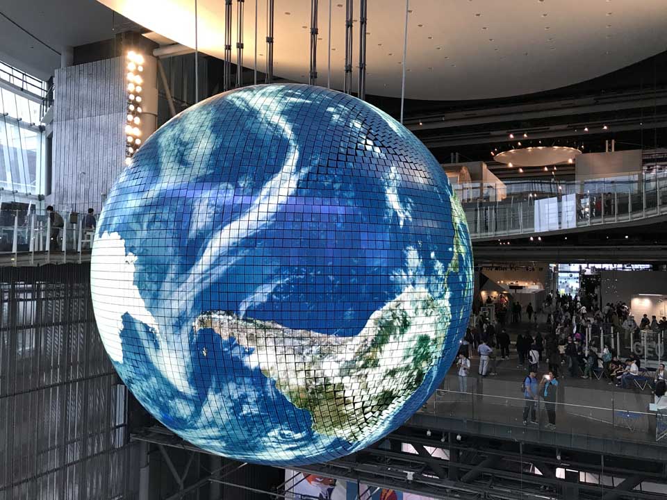 Museu Miraikan - Museu tecnologia Toquio Japão