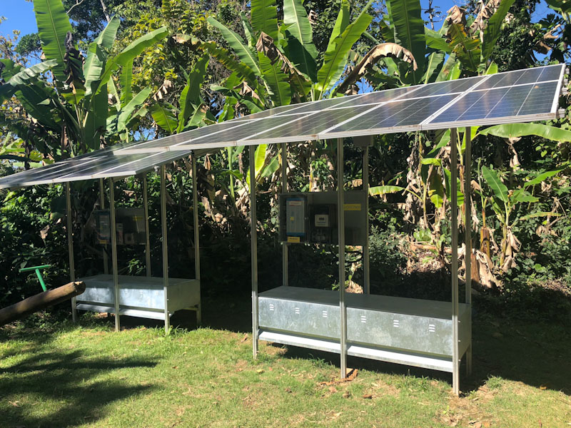 Energia Solar Praia de Castelhanos lhabela