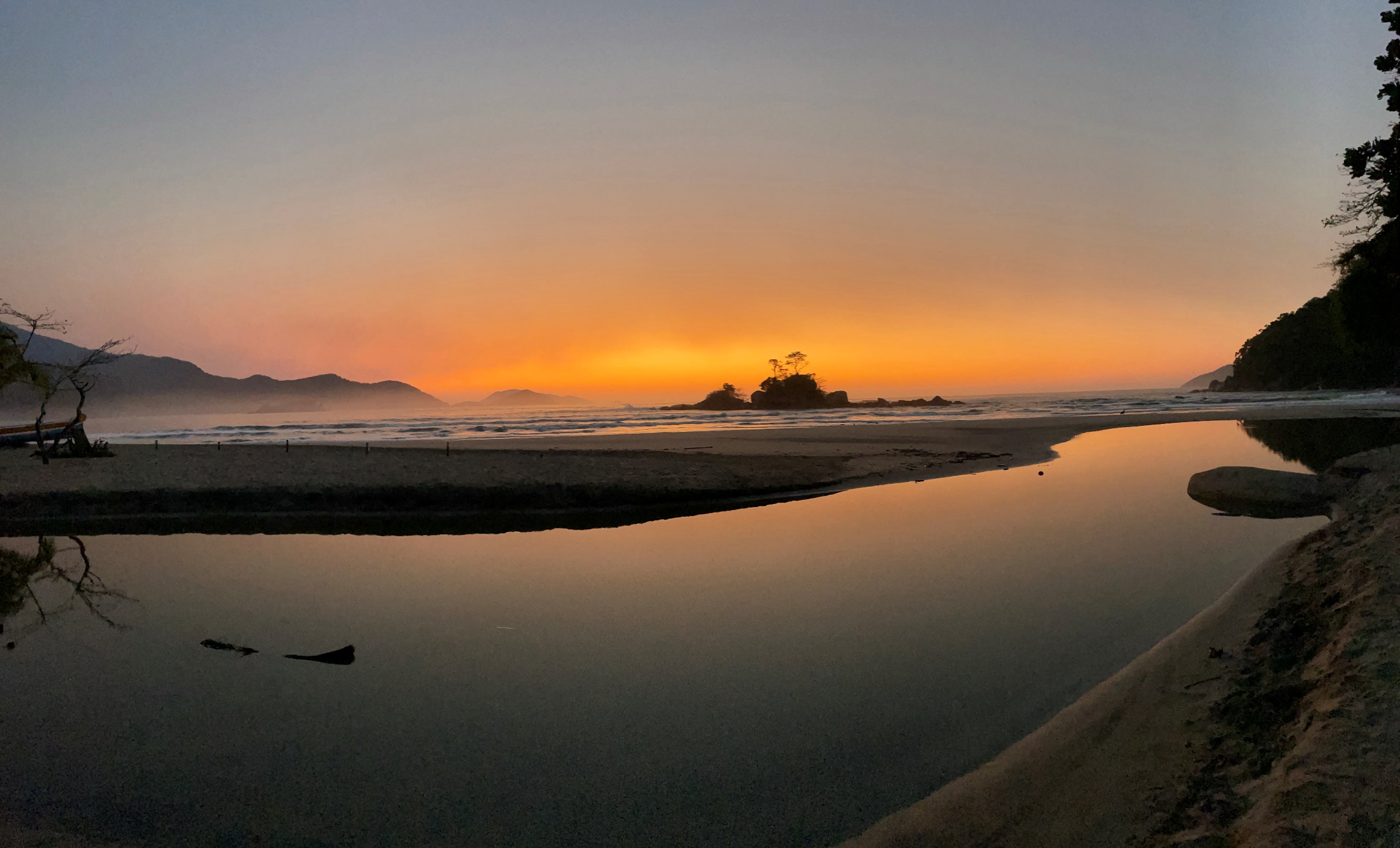 nascer do sol castelhanos ilhabela