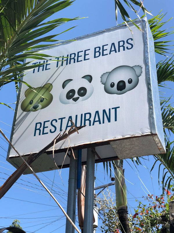 The Three Bears Restaurant Moalboalt