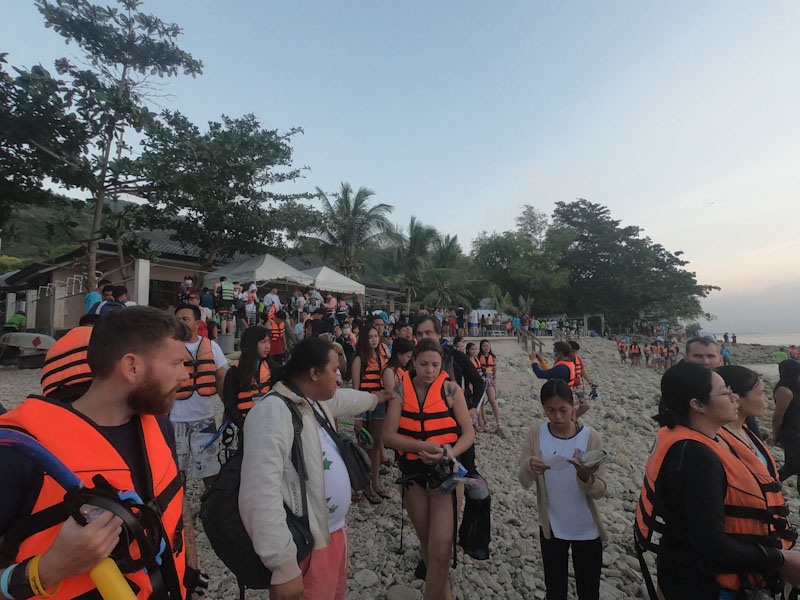 Oslob Mergulhar com tubarão baleia