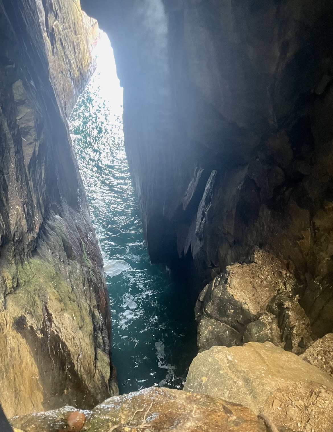 Rapel buraco do cação ilhabela 