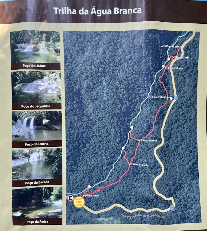 trilha agua branca ilhabela