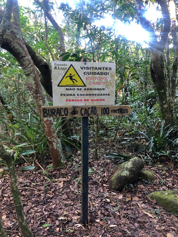 Trilha Mirante Buraco do Cação Ilhabela