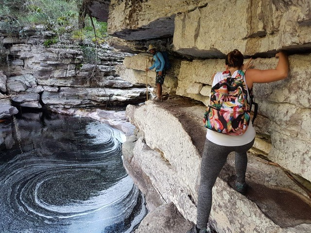 trilha cachoeira da fumacinha
