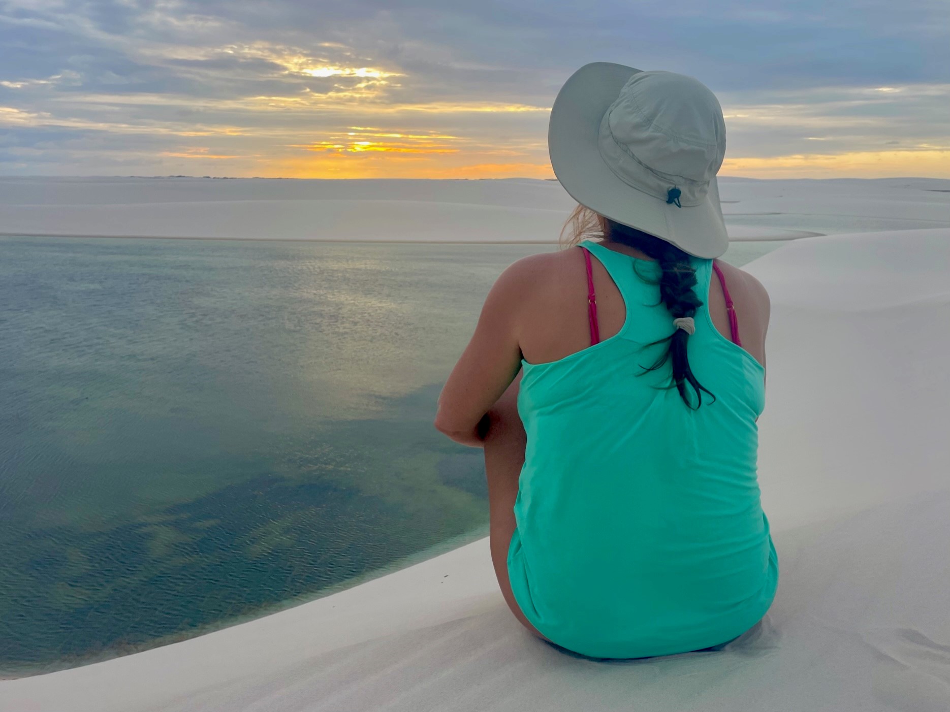 por do sol lençois maranhenses