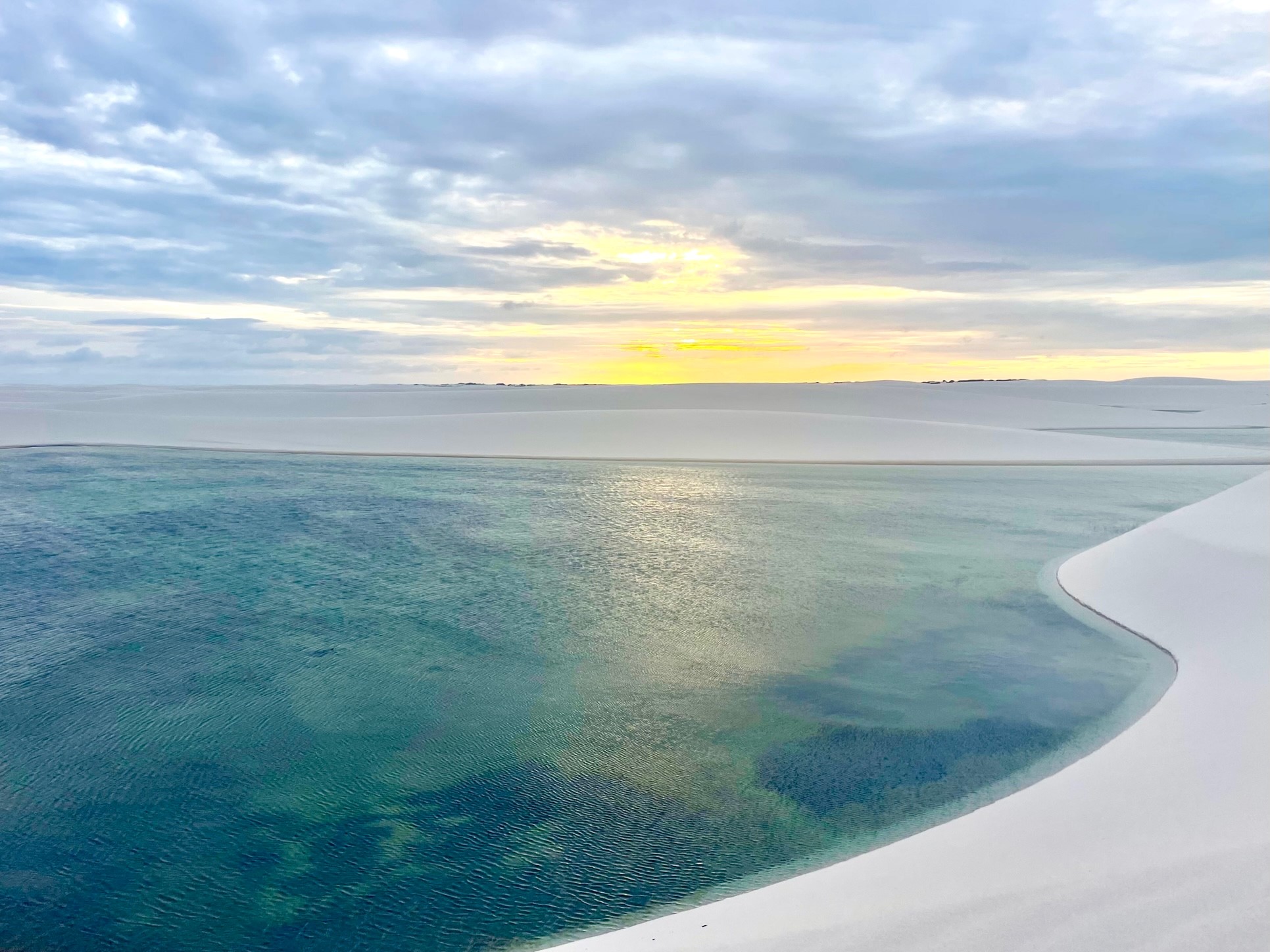 por do sol lençois maranhenses